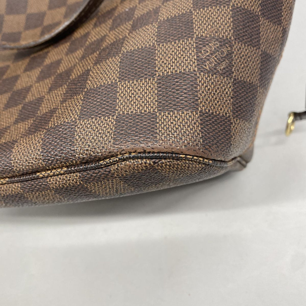 Louis Vuitton Tote Bag Damier Neverfull MM Ebene — view 8