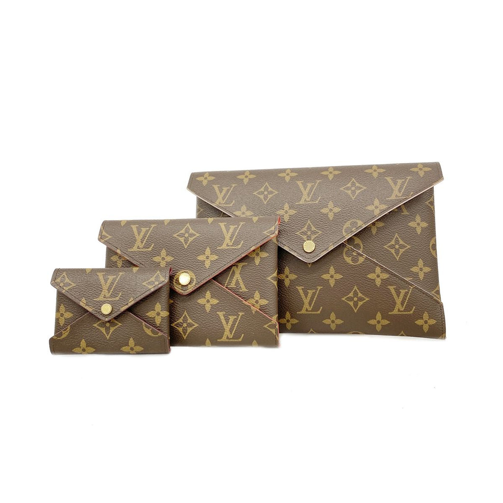 Louis Vuitton Pouch Monogram Pochette Kirigami Brown