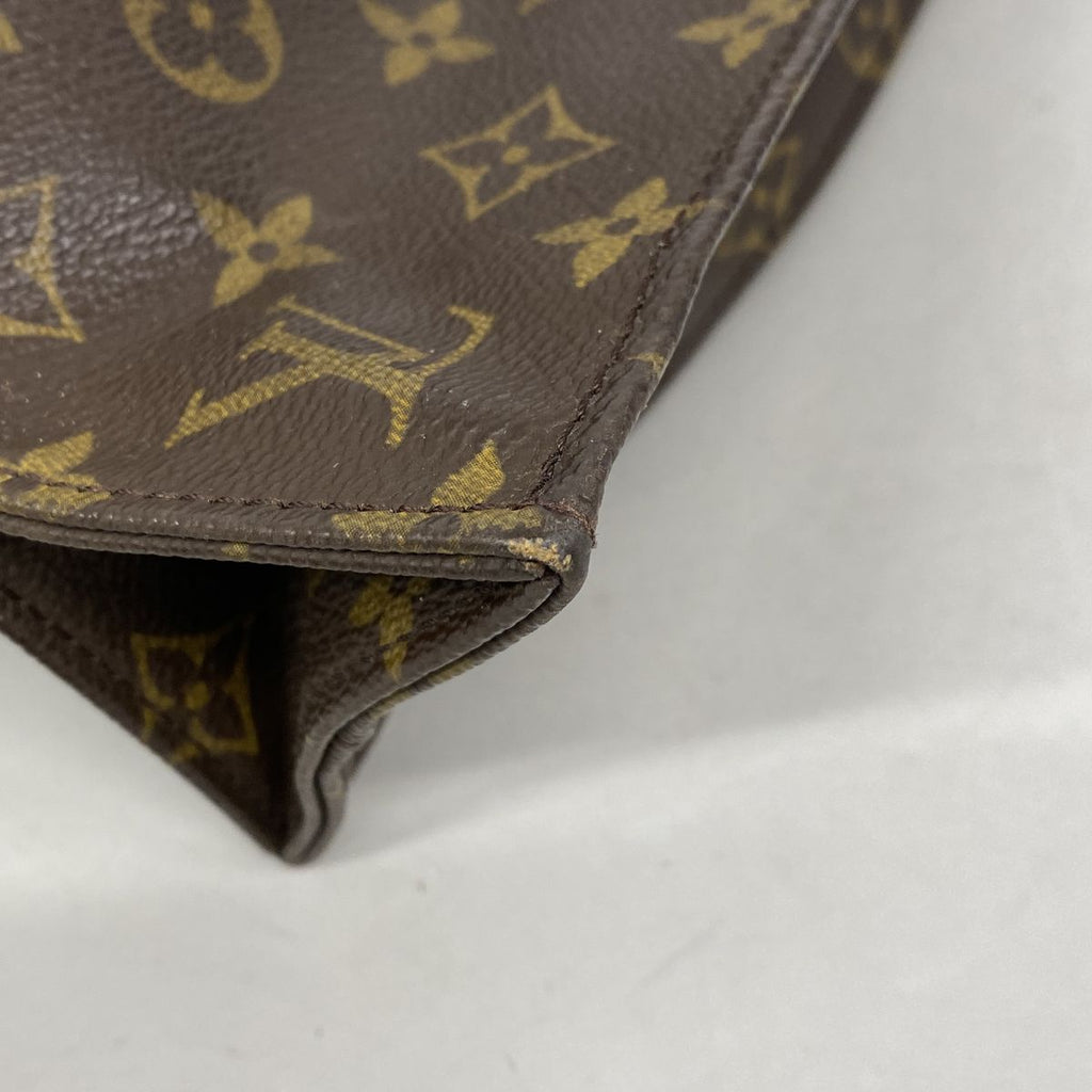 Louis Vuitton Tote Bag Monogram Sac Plat Brown — view 7
