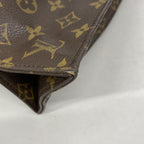 Louis Vuitton Tote Bag Monogram Sac Plat Brown — view 7