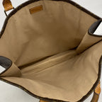 Louis Vuitton Tote Bag Monogram Sac Plat Brown — view 4