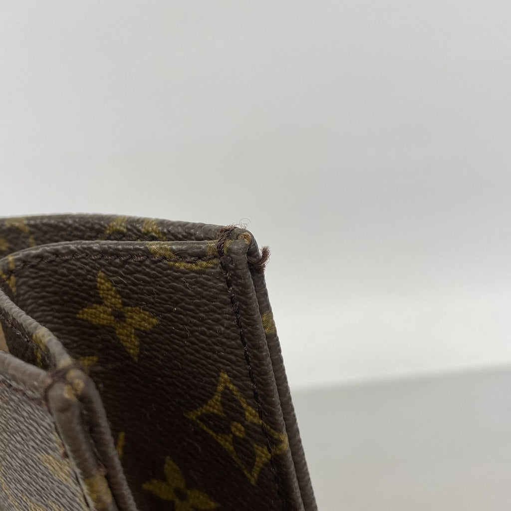 Louis Vuitton Tote Bag Monogram Sac Plat Brown — view 8