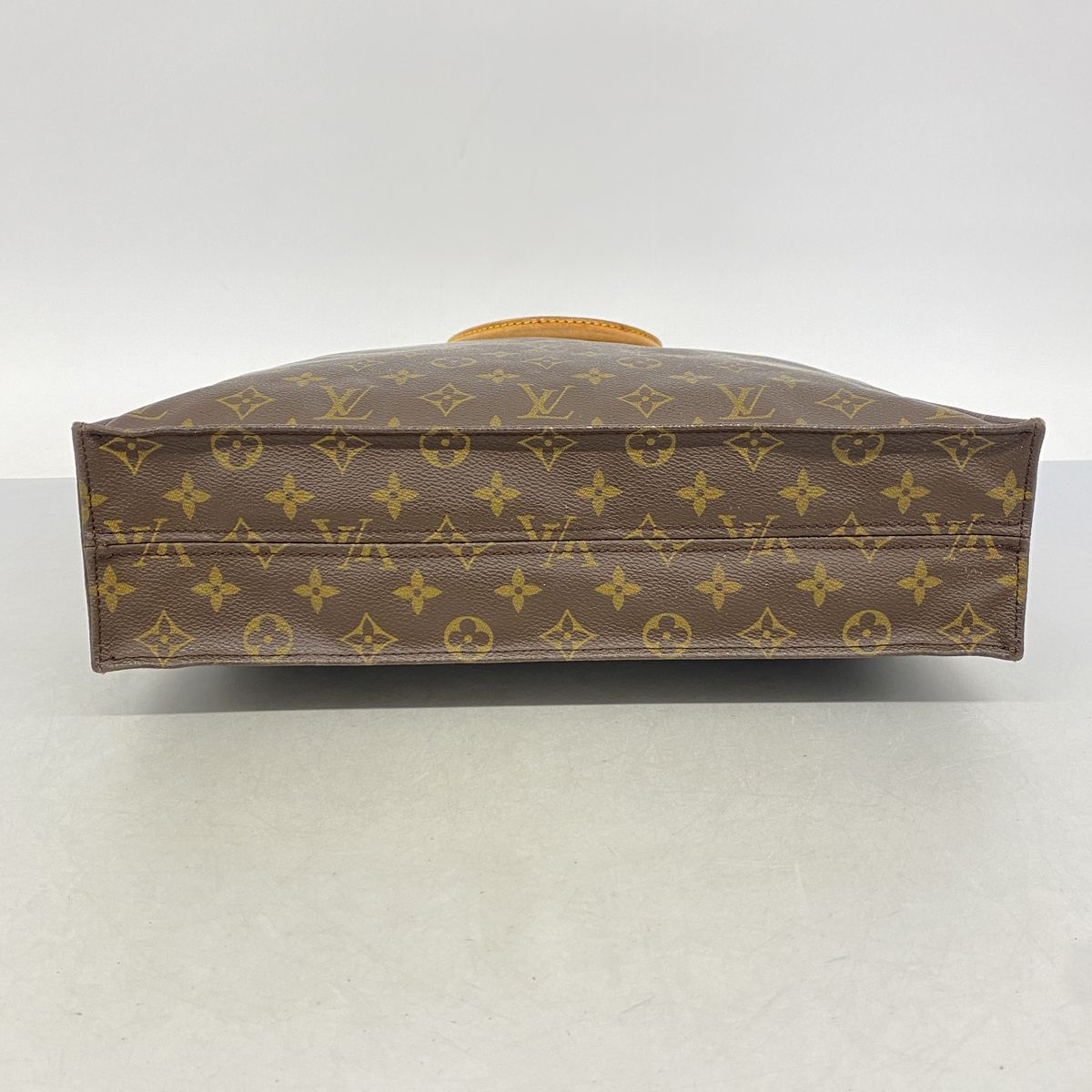 Louis Vuitton Tote Bag Monogram Sac Plat Brown — view 3