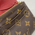 Louis Vuitton Wallet Monogram Portefeuille Emily Brown Rouge — view 5