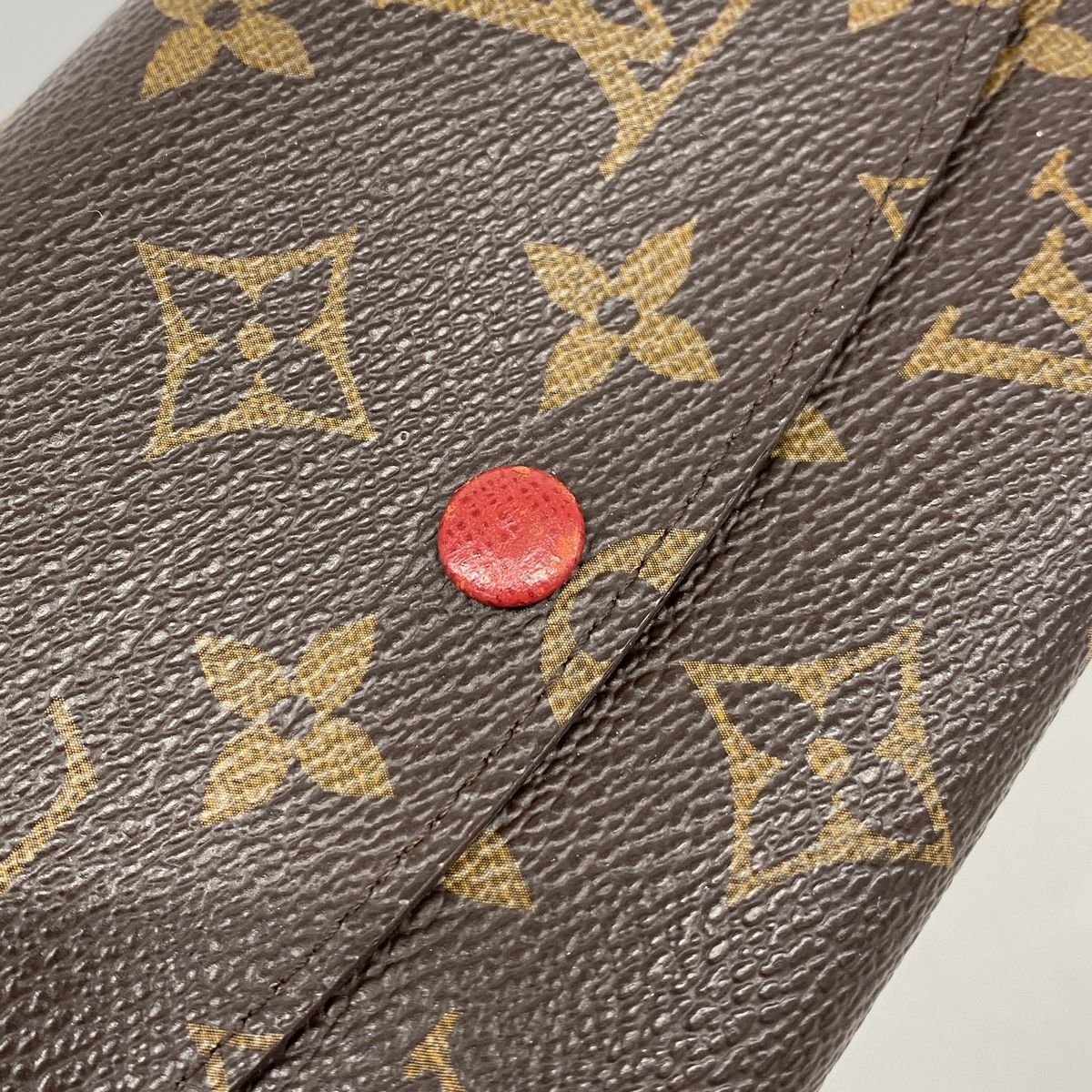 Louis Vuitton Wallet Monogram Portefeuille Emily Brown Rouge — view 7