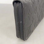Louis Vuitton Wallet Monogram Shadow Zippy Horizontal Black — view 6