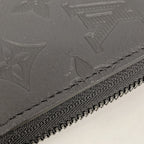 Louis Vuitton Wallet Monogram Shadow Zippy Horizontal Black — view 7