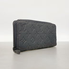 Louis Vuitton Wallet Monogram Shadow Zippy Horizontal Black — view 2