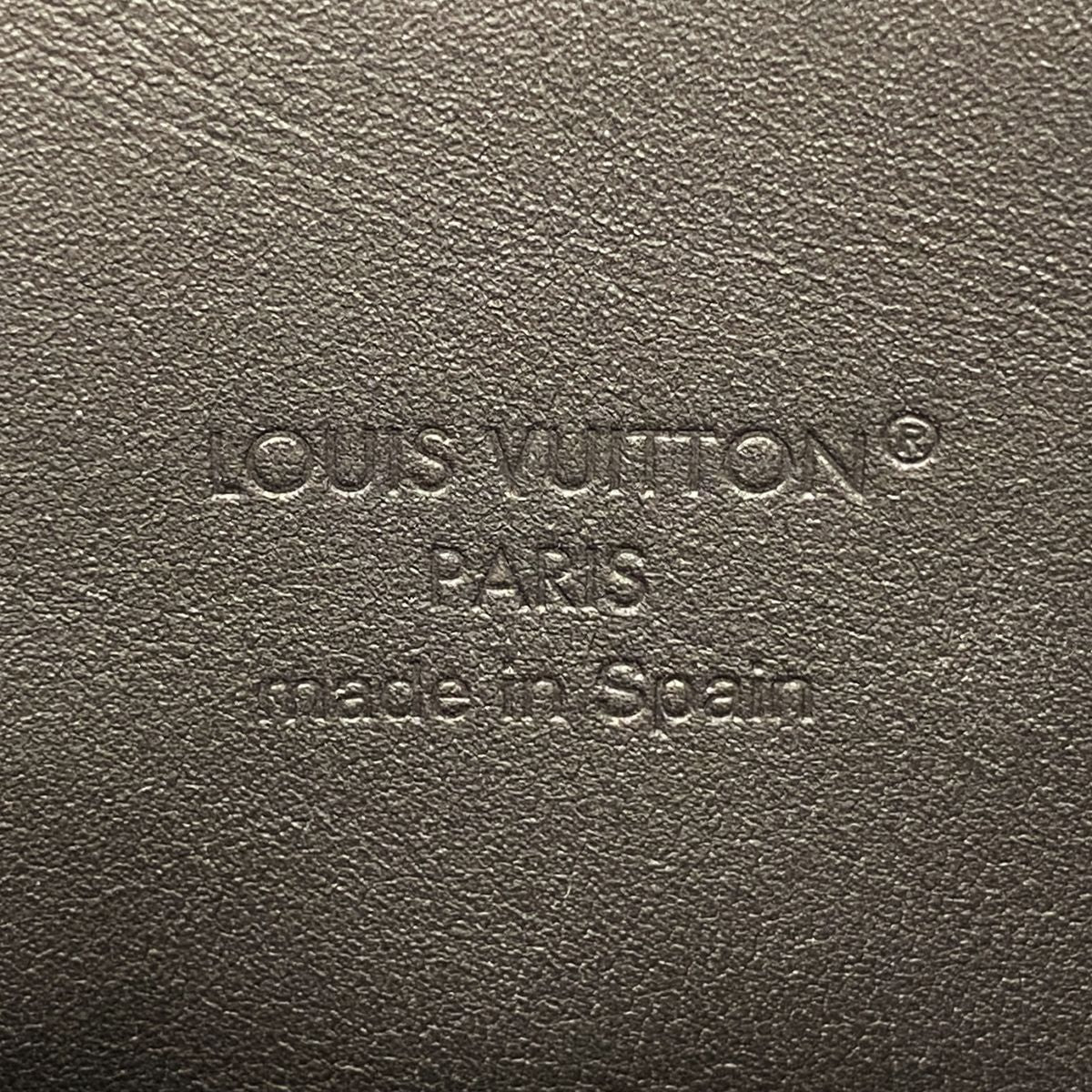 Louis Vuitton Wallet Monogram Shadow Zippy Horizontal Black — view 4