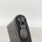 Louis Vuitton Wallet Monogram Shadow Zippy Horizontal Black — view 8