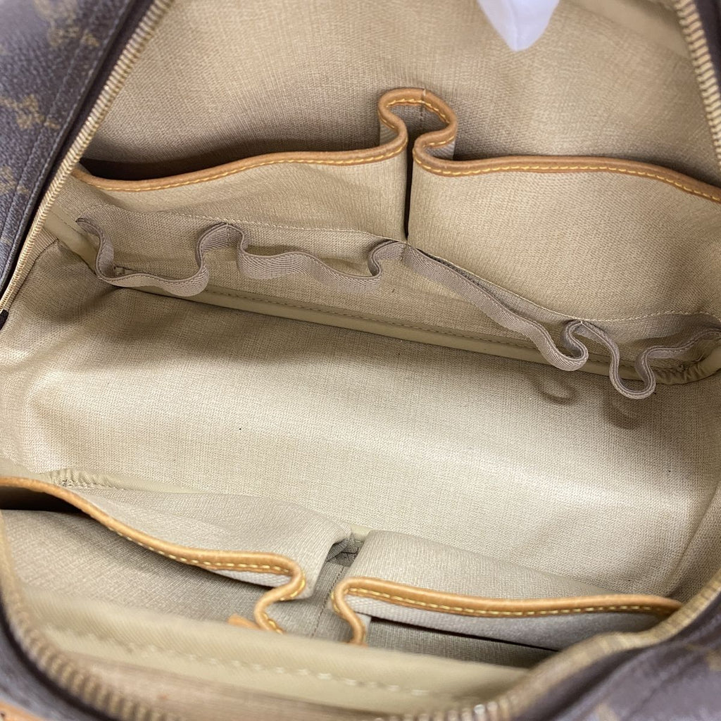 Louis Vuitton Handbag Monogram Deauville Brown — view 4