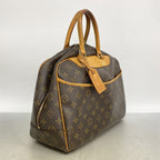 Louis Vuitton Handbag Monogram Deauville Brown — view 2