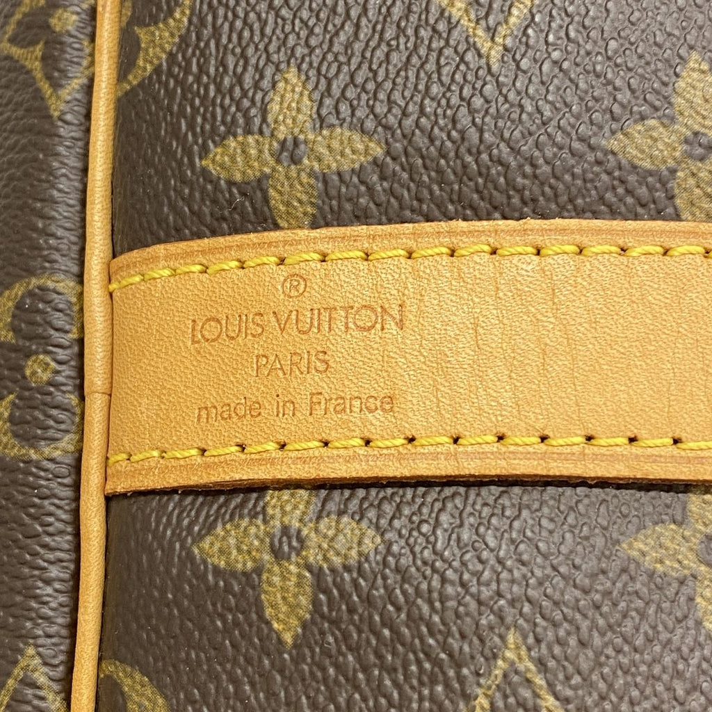 Louis Vuitton Boston Bag Monogram Keepall Bandouliere 55 Brown — view 5