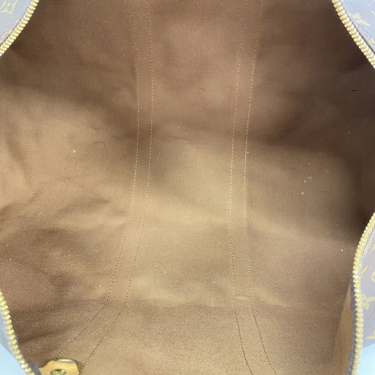 Louis Vuitton Boston Bag Monogram Keepall Bandouliere 55 Brown — view 4