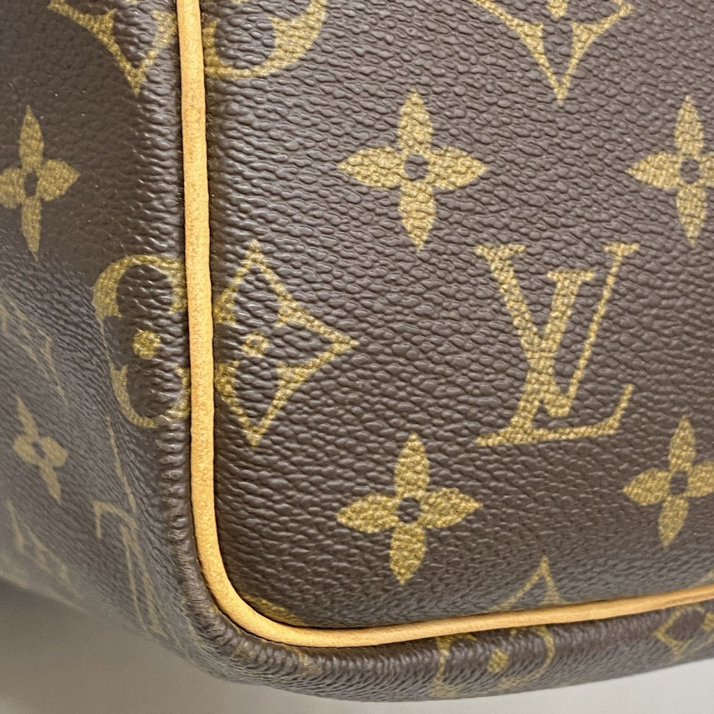 Louis Vuitton Boston Bag Monogram Keepall Bandouliere 55 Brown — view 6