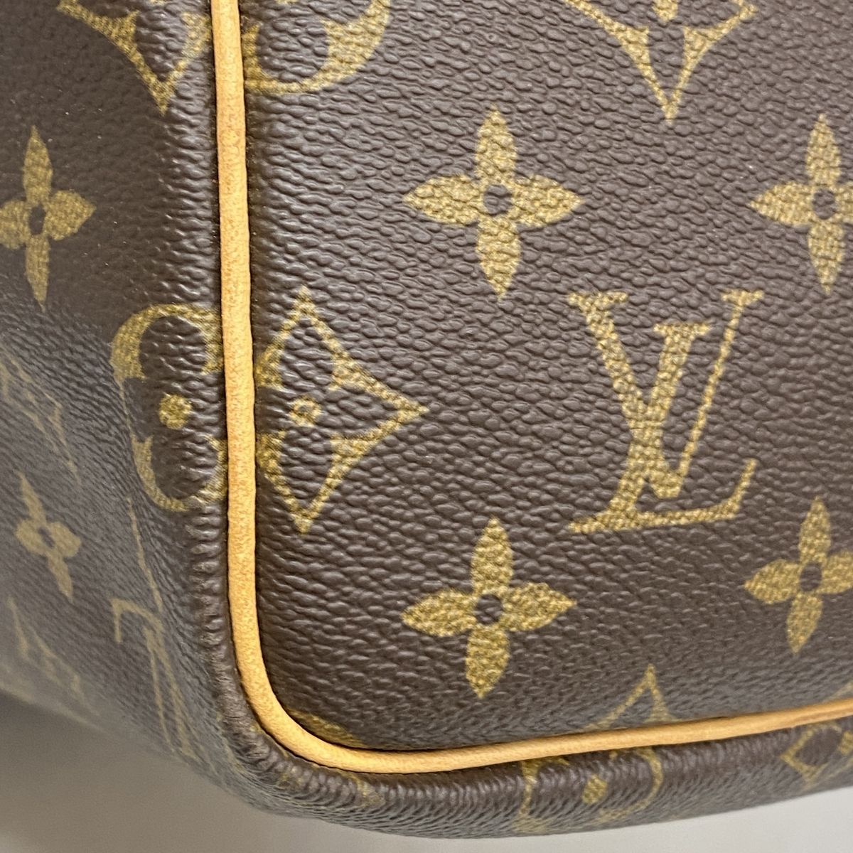 Louis Vuitton Boston Bag Monogram Keepall Bandouliere 55 Brown — view 6