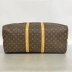 Louis Vuitton Boston Bag Monogram Keepall Bandouliere 55 Brown — view 3