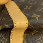Louis Vuitton Boston Bag Monogram Keepall Bandouliere 55 Brown — view 7