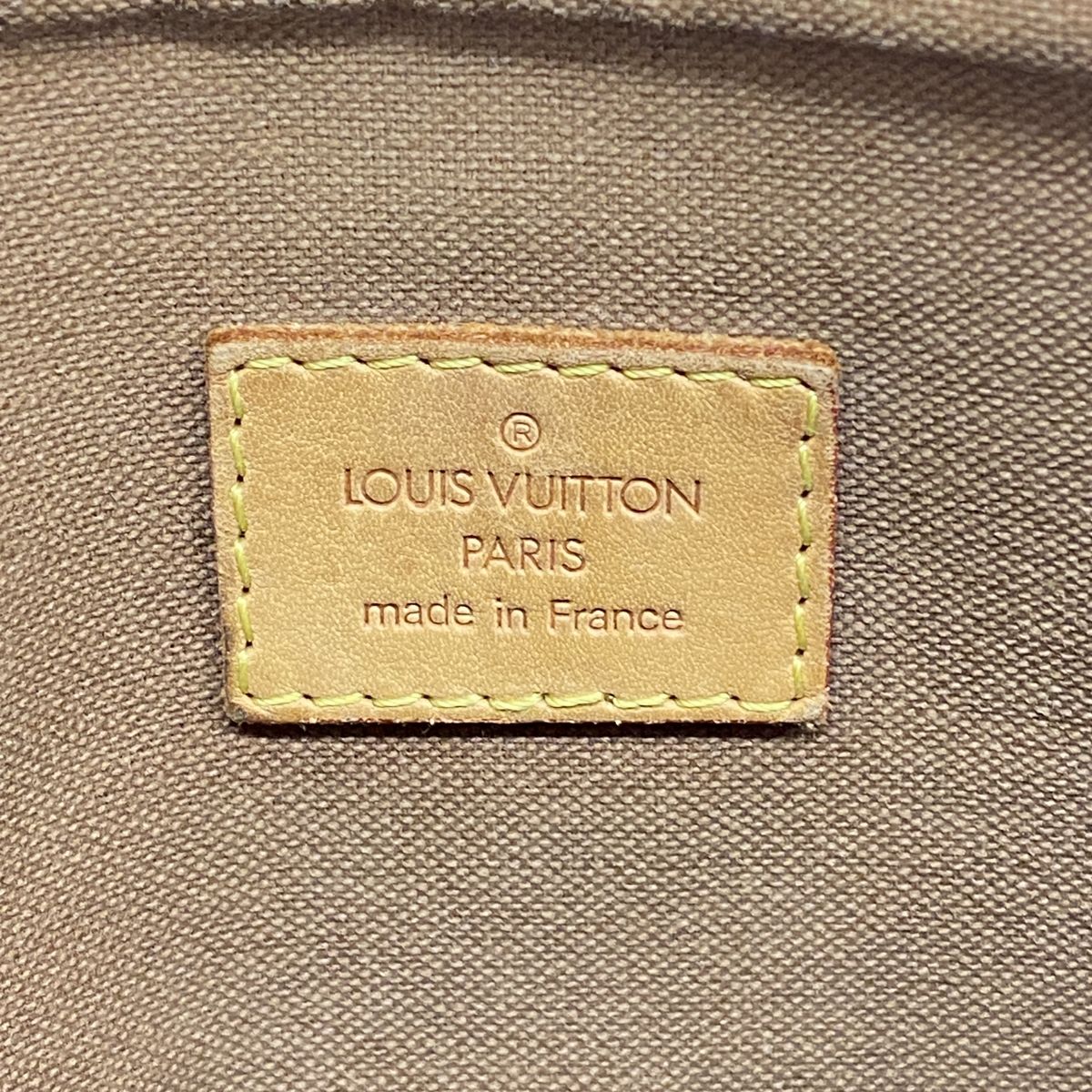 Louis Vuitton Shoulder Bag Monogram Pochette Bosphore Brown — view 5