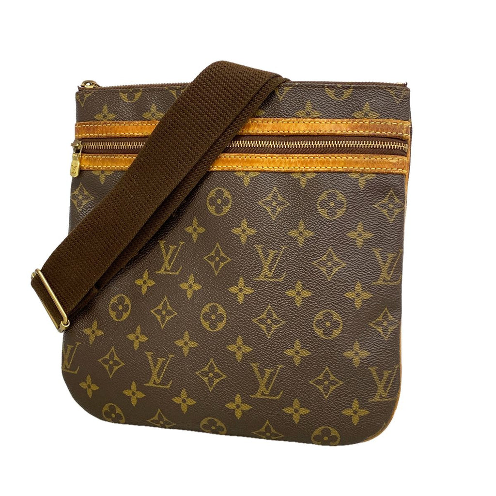 Louis Vuitton Shoulder Bag Monogram Pochette Bosphore Brown