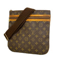 Louis Vuitton Shoulder Bag Monogram Pochette Bosphore Brown