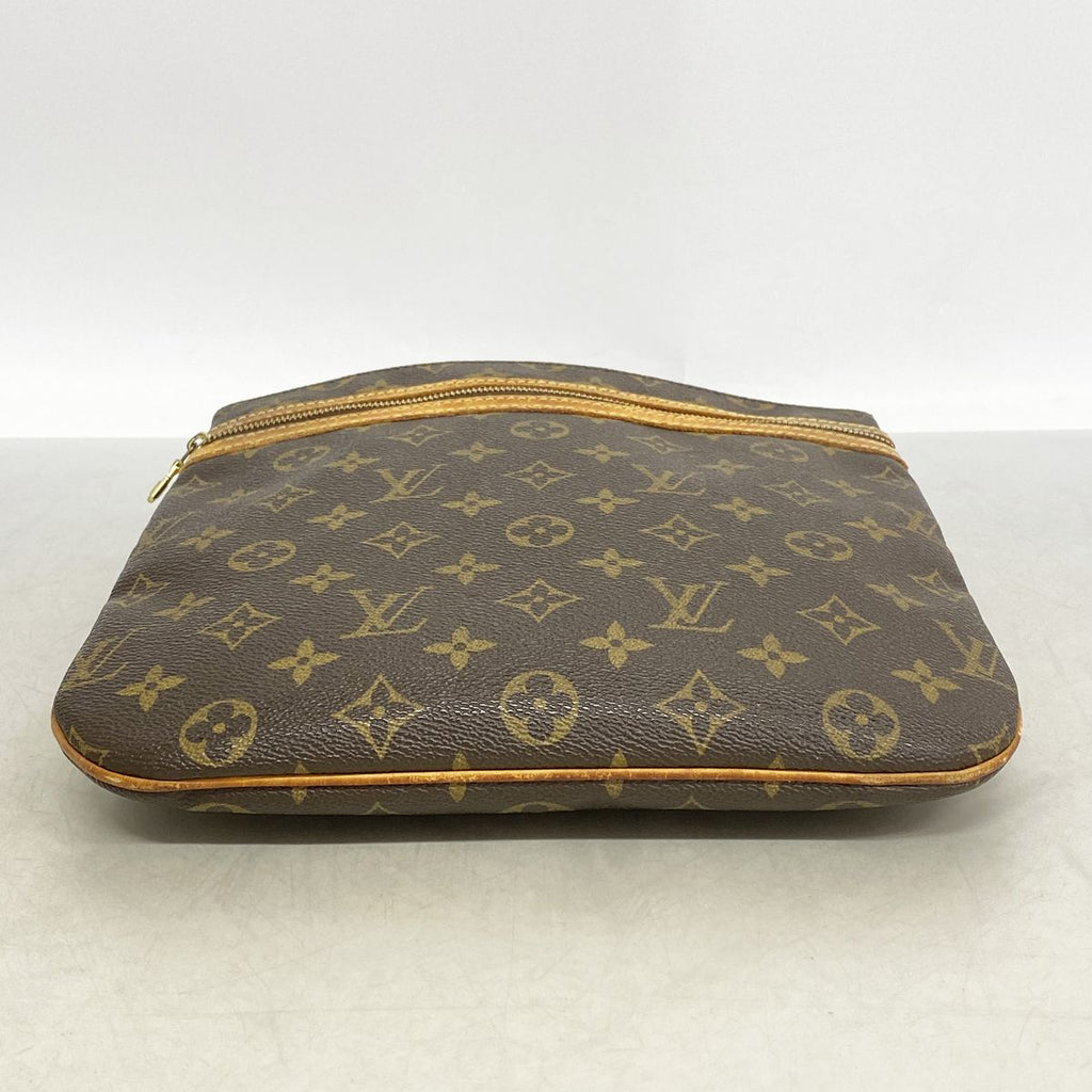 Louis Vuitton Shoulder Bag Monogram Pochette Bosphore Brown — view 3