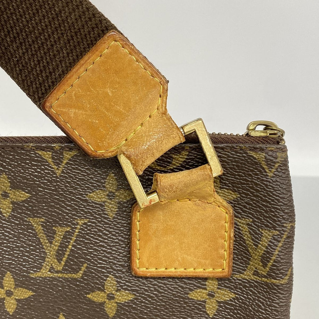 Louis Vuitton Shoulder Bag Monogram Pochette Bosphore Brown — view 8