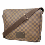Louis Vuitton Shoulder Bag Damier Brooklyn MM Ebene
