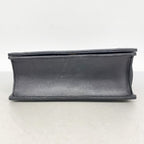 Dior Shoulder Bag Diorama Leather Black Gold — view 3