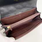Chanel Wallet Quilted Caviar Leather Black Gold — view 3
