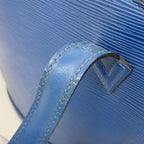 Louis Vuitton Shoulder Bag Epi Saint Jacques Poignet Long Toledo Blue — view 7