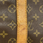 Louis Vuitton Boston Bag Monogram Keepall 45 Brown — view 8