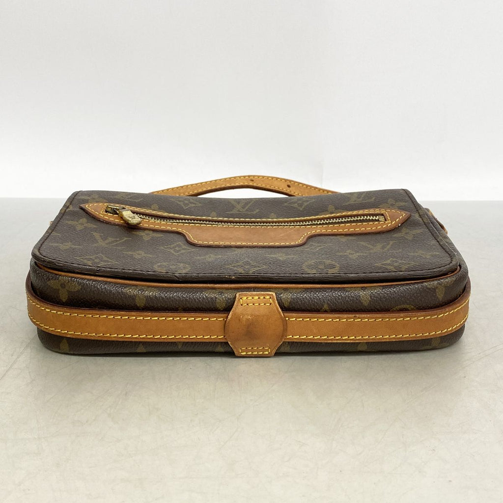 Louis Vuitton Shoulder Bag Monogram Saint Germain 24 Brown — view 3