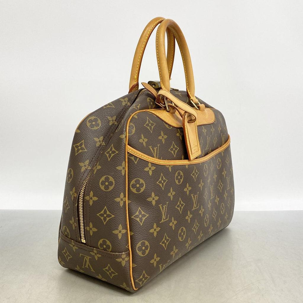 Louis Vuitton Handbag Monogram Deauville Brown — view 2
