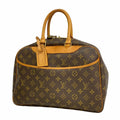 Louis Vuitton Handbag Monogram Deauville Brown