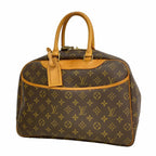Louis Vuitton Handbag Monogram Deauville Brown