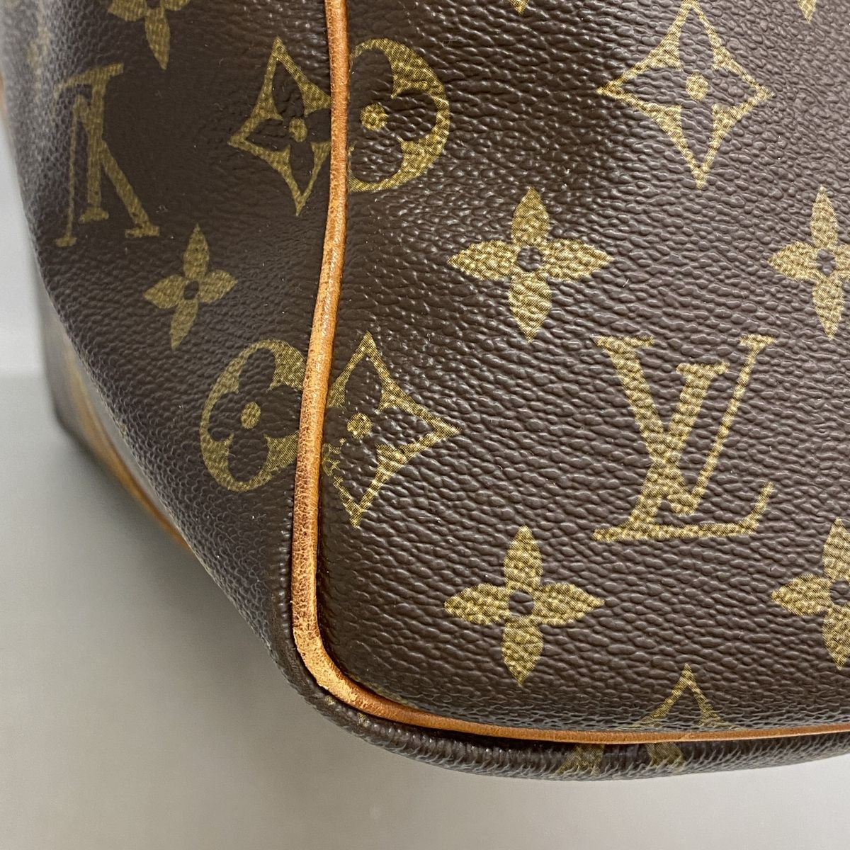 Louis Vuitton Boston Bag Monogram Keepall 55 Brown — view 8