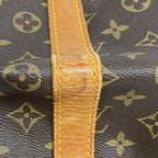 Louis Vuitton Boston Bag Monogram Keepall 55 Brown — view 6
