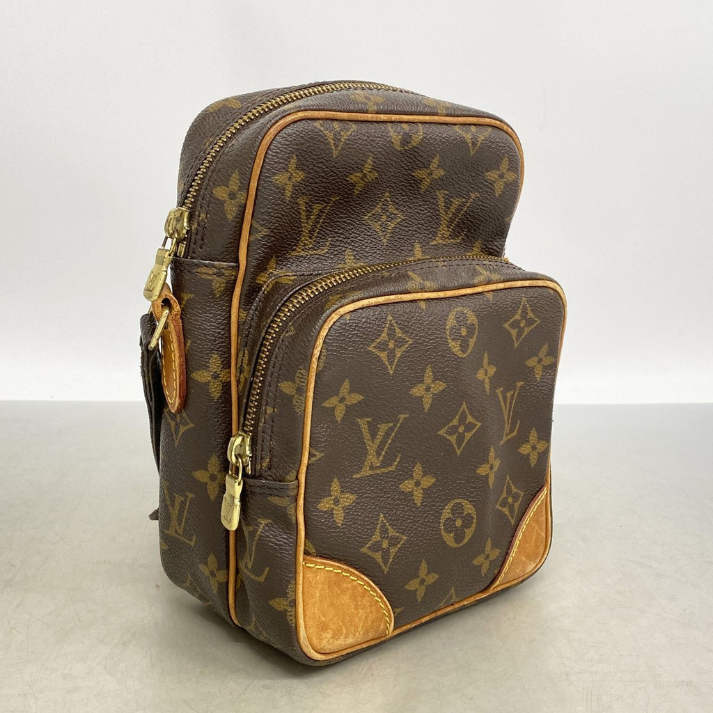 Louis Vuitton Shoulder Bag Monogram Amazon Brown — view 2
