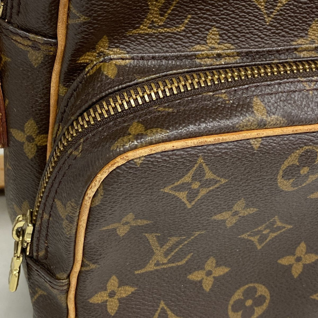 Louis Vuitton Shoulder Bag Monogram Amazon Brown — view 7