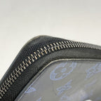 Louis Vuitton Wallet Monogram Shadow Zippy Vertical Navy — view 6
