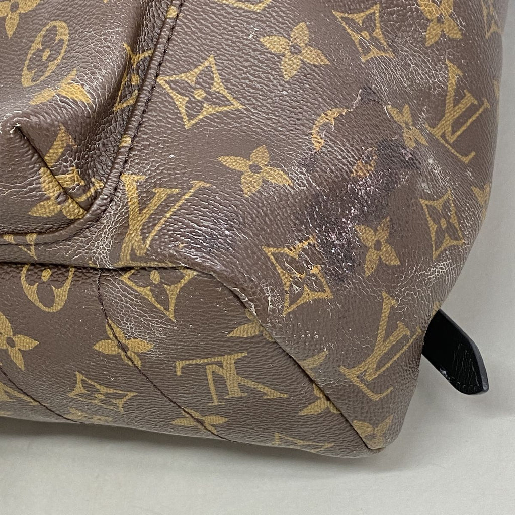 Louis Vuitton Backpack Monogram Palm Springs MM Brown — view 6