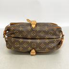 Louis Vuitton Shoulder Bag Monogram Saumur 30 Brown — view 3