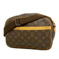 Louis Vuitton Shoulder Bag Monogram Reporter PM Brown