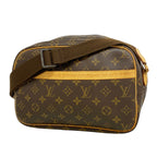 Louis Vuitton Shoulder Bag Monogram Reporter PM Brown