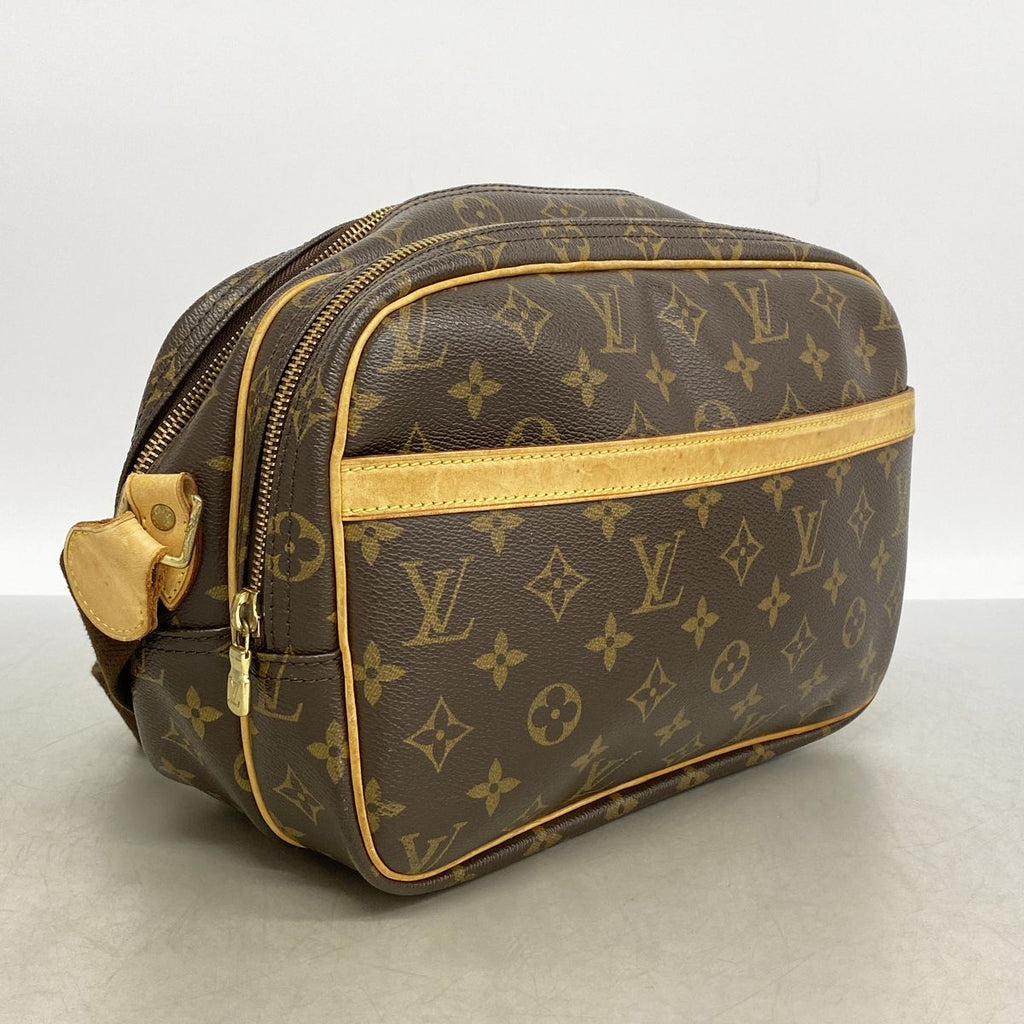 Louis Vuitton Shoulder Bag Monogram Reporter PM Brown — view 2