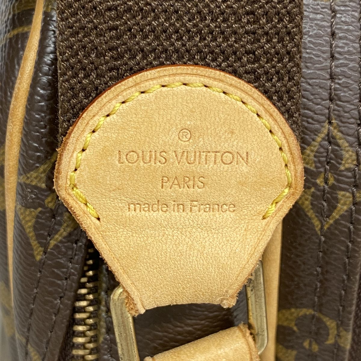 Louis Vuitton Shoulder Bag Monogram Reporter PM Brown — view 5