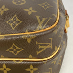 Louis Vuitton Shoulder Bag Monogram Reporter PM Brown — view 6