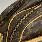 Louis Vuitton Shoulder Bag Monogram Reporter PM Brown — view 7