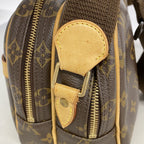 Louis Vuitton Shoulder Bag Monogram Reporter PM Brown — view 8
